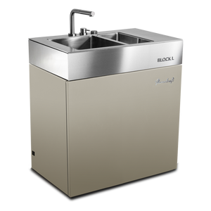 Flammkraft BLOCK L (Gen. 5) Spülmodul - &nbsp;Taupe