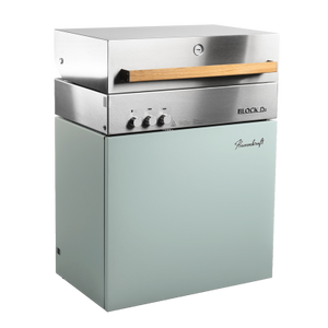 Flammkraft Block Ds Generation 5, Pool, Grillrost aus Edelstahlguss, für 1 - 15 Personen