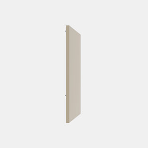 Brabura Abschlussplatte groß Perle Blanche/ beige