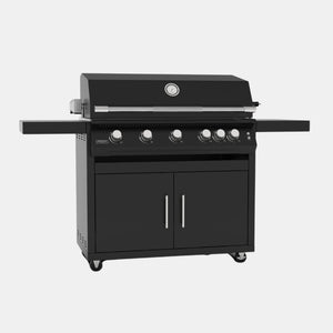 Brabura Fusion 500 RM Gasgrill 4-Brenner| Neuestes Edelstahlmodell, Grillrost aus Edelstahl, für 1 - 20 Personen