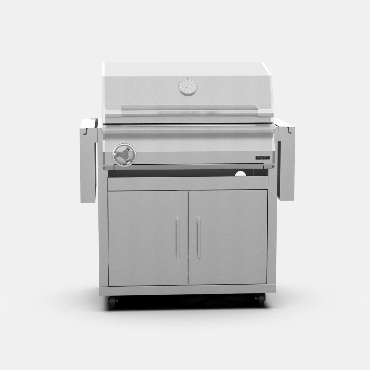Brabura Ember 800 Holzkohle Grillwagen, Detailansicht 1