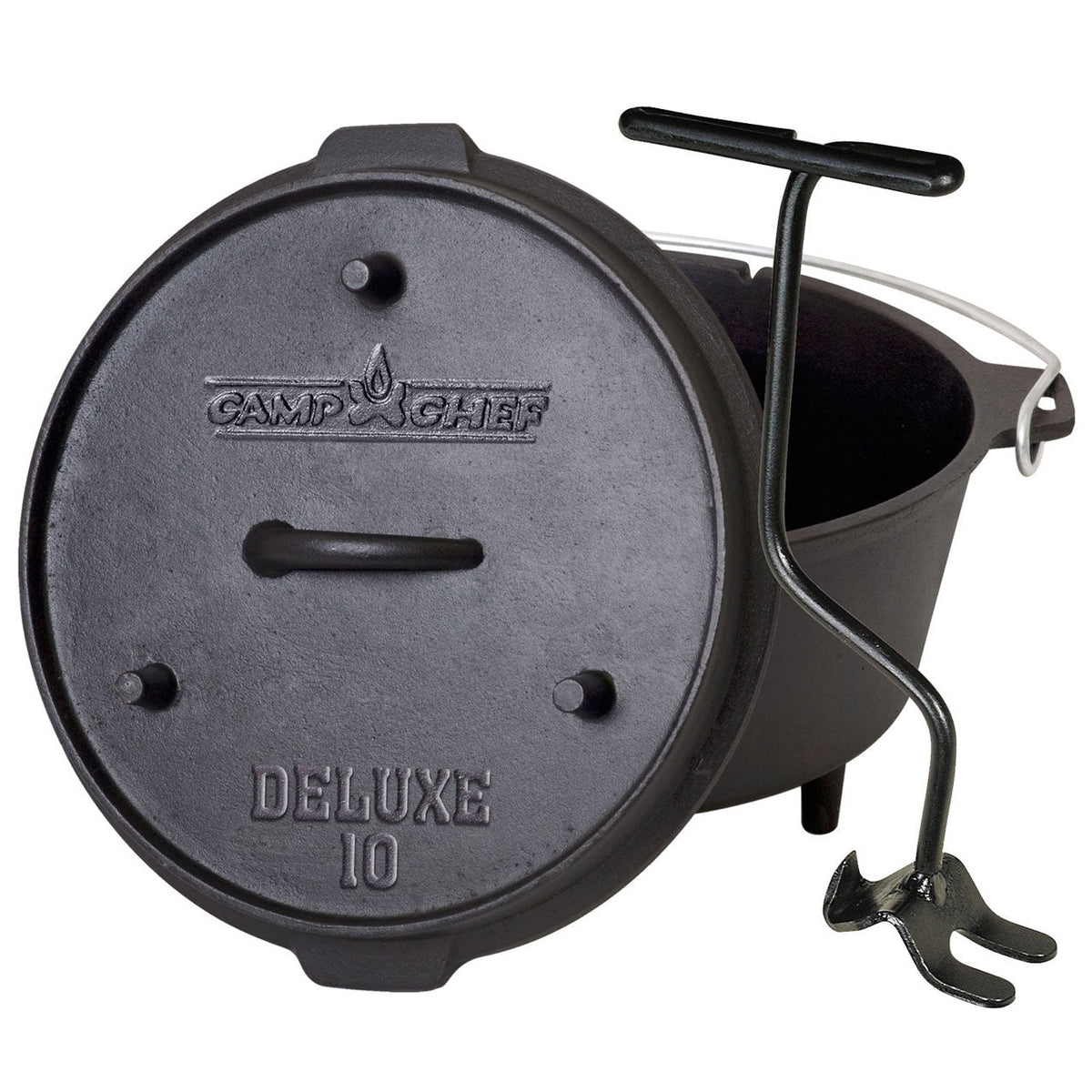Camp Chef Dutch Oven Deluxe, 10"
