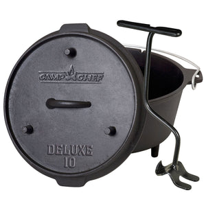 Camp Chef Dutch Oven Deluxe, 10"