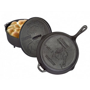 Camp Chef Gusseiserne Pfanne Set, Grillzubehör