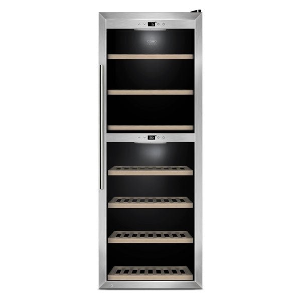 CASO WineComfort 1260 Smart Weinkühlschrank, 126 Flaschen, 2 Zonen, WLAN - Ansicht 1