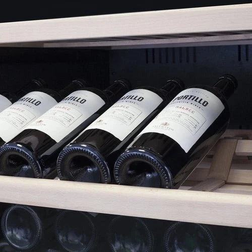 CASO WineComfort 1260 Smart Weinkühlschrank, 126 Flaschen, 2 Zonen, WLAN - Ansicht 2