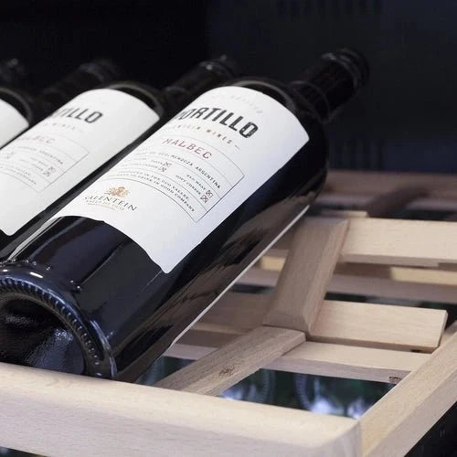CASO WineComfort 1260 Smart Weinkühlschrank, 126 Flaschen, 2 Zonen, WLAN - Ansicht 3