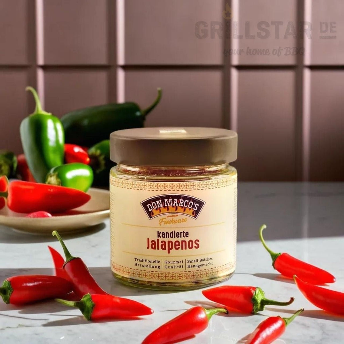 Don Marco's Don Marco´s kandierte Jalapenos, 70g, Gewürz, Detailansicht 1