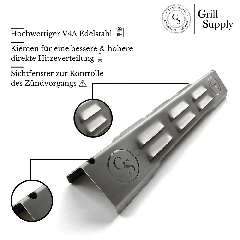 BABOSSA Flammschutzblech, Rösle Videro/ AllFlame, Detailansicht 3