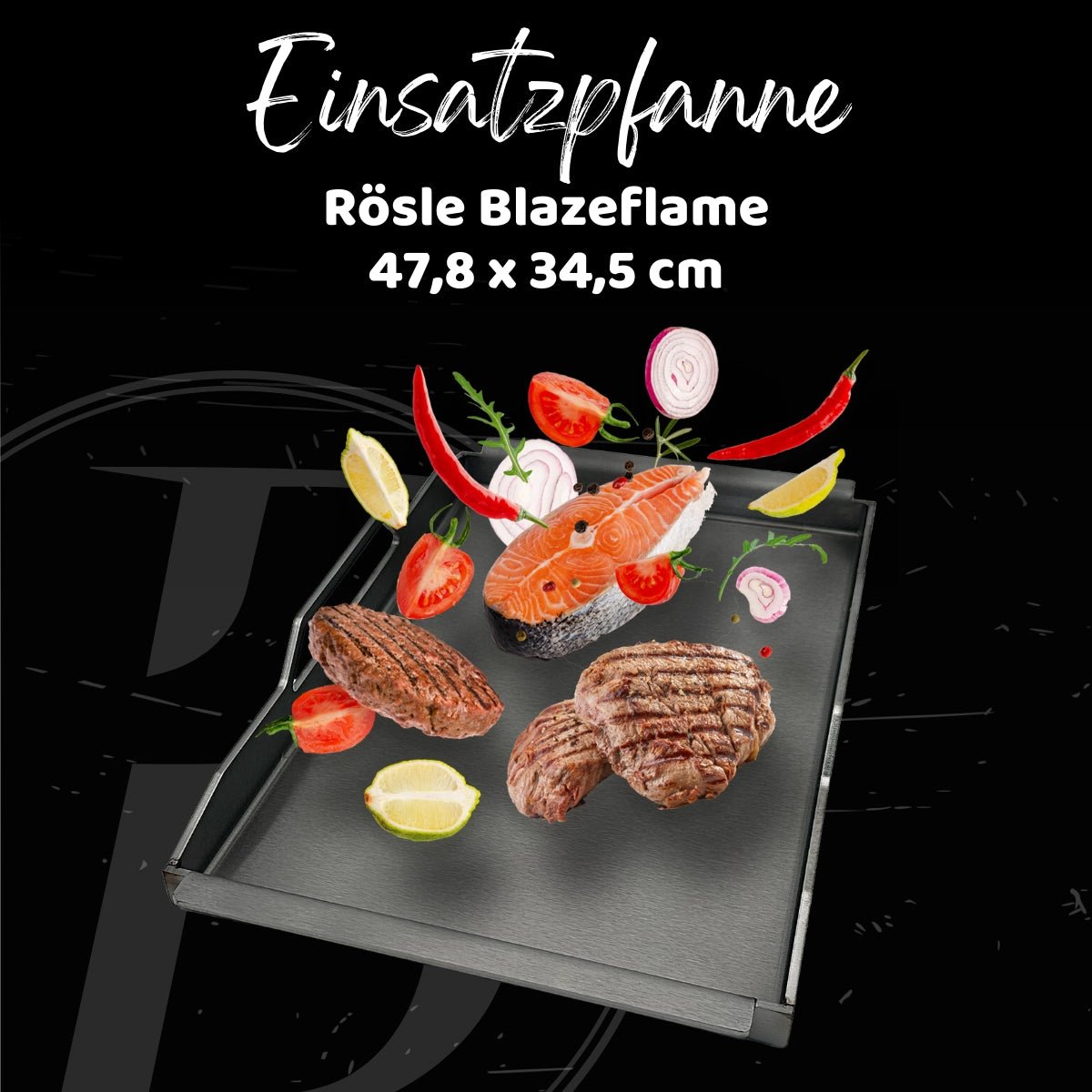BABOSSA Einsatzpfanne Rösle Blazeflame, Grillzubehör