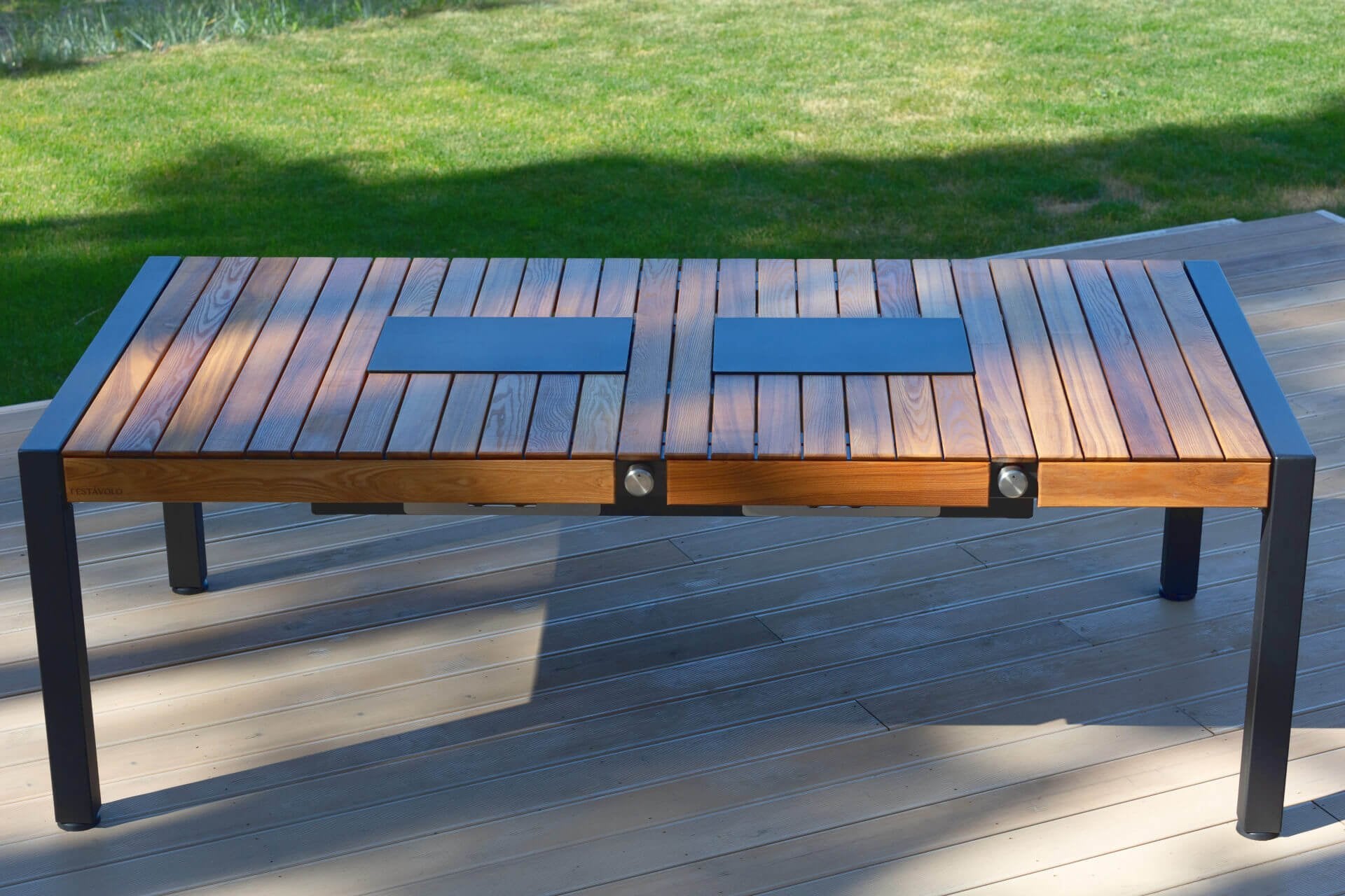 Festavolo Edelstahlabdeckung, Detailansicht 1