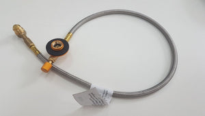 Knister Gasschlauch mit Ventil, Grillzubehör