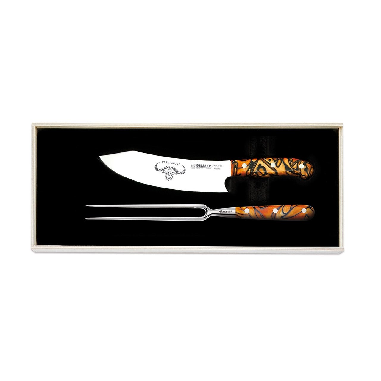 Giesser PremiumCut Tranchier-Set Spicy Orange