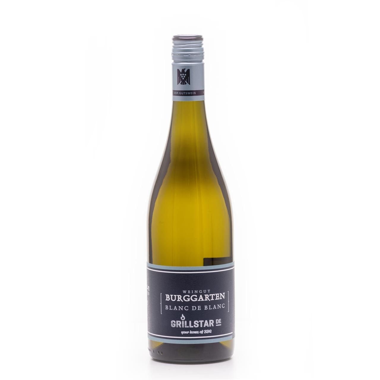 Grillstar Blanc de Blanc - Weingut Burggarten - Weißwein, Grillzubehör, Detailansicht 2