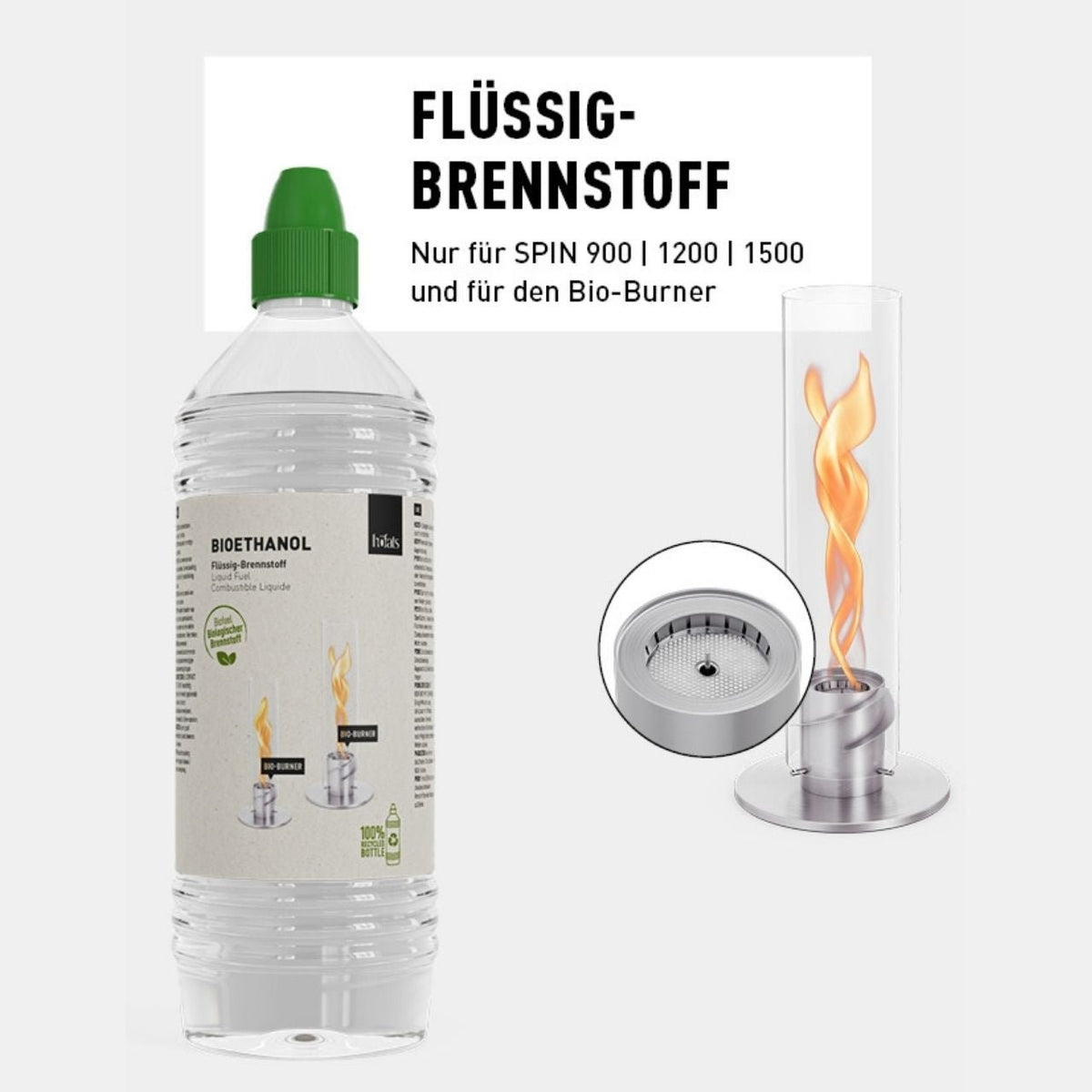 Höfats Bioethanol, 1L, Detailansicht 2