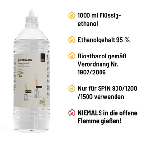 Höfats Bioethanol, 1L, Detailansicht 1