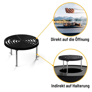 Höfats Gussrost, BOWL 70, Grillzubehör, Detailansicht 1