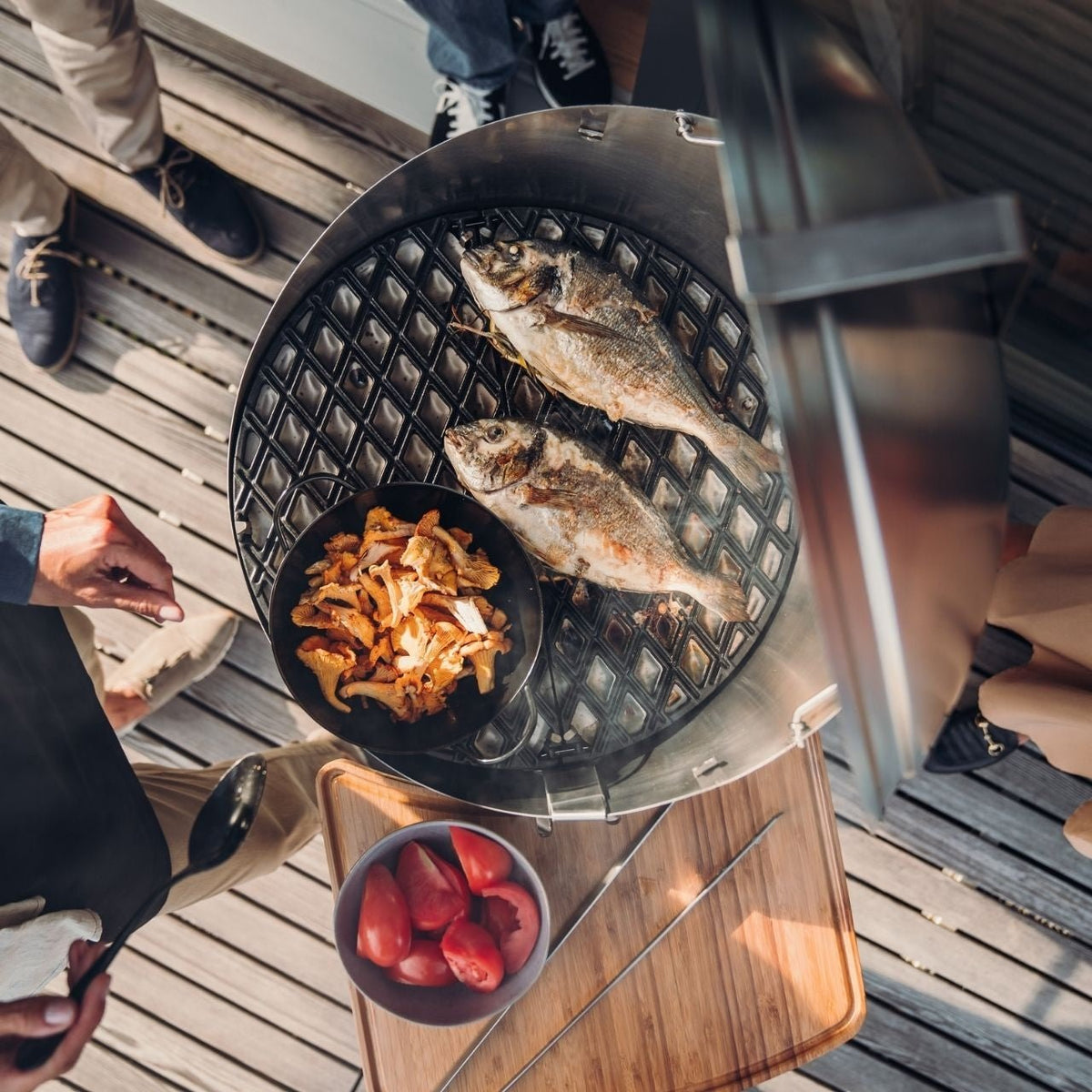 Höfats Gussrost, CONE, Grillzubehör, Detailansicht 4
