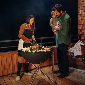 Höfats Plancha-Grillset hoch, BOWL 70, Grillzubehör, Detailansicht 1