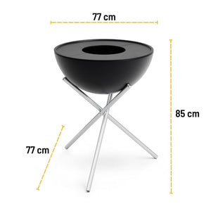 Höfats Plancha-Grillset hoch, BOWL 70, Grillzubehör