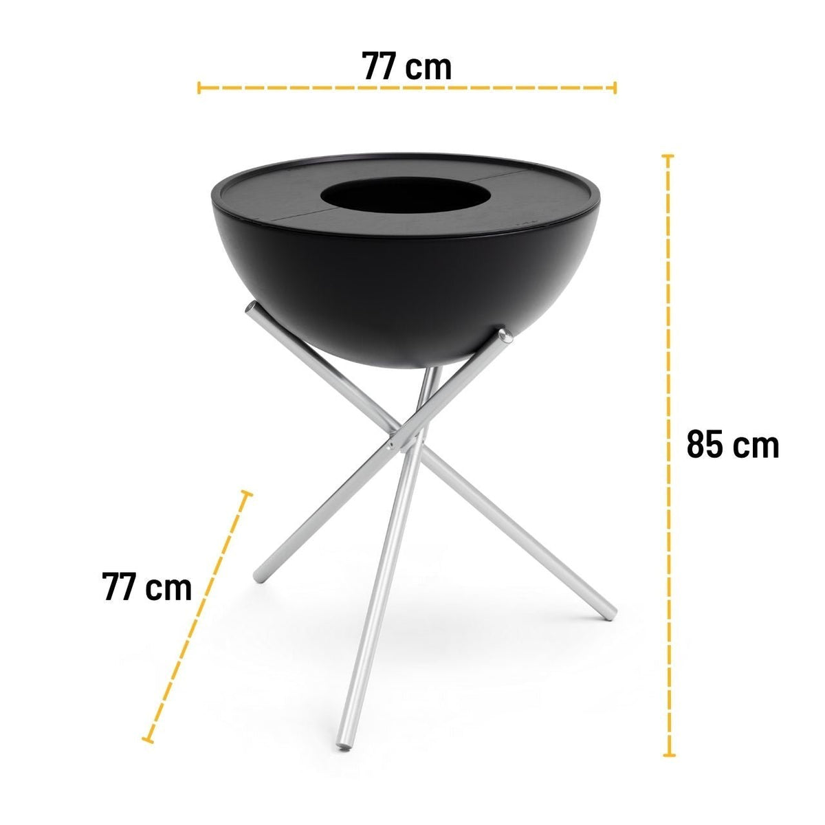 Höfats Plancha-Grillset hoch, BOWL 70, Grillzubehör, Detailansicht 3