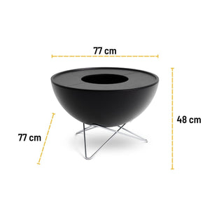 Höfats Plancha-Grillset tief, BOWL 70