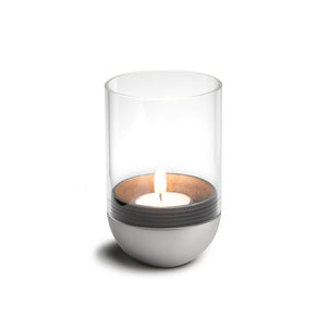 Höfats Windlicht silber GRAVITY CANDLE