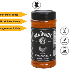 Jack Daniel's Chicken Rub, 326g, Detailansicht 1