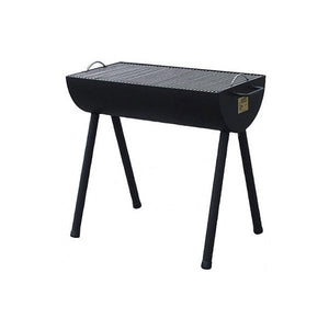Joe´s Barbeque 16 Half Barrel Grillwanne mit Edelstahlrost, Grillrost aus Edelstahl, für 1 - 12 Personen