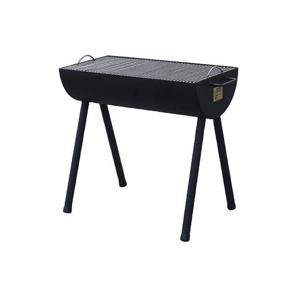 Joe´s Barbeque 16 Half Barrel Grillwanne mit Edelstahlrost, Grillrost aus Edelstahl, für 1 - 12 Personen