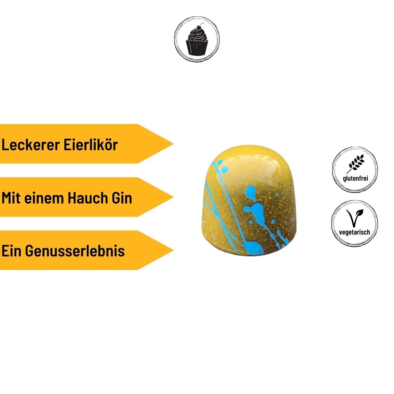 Keller`s Kellers Eierlikörpralinen 3er Pack, Detailansicht 3