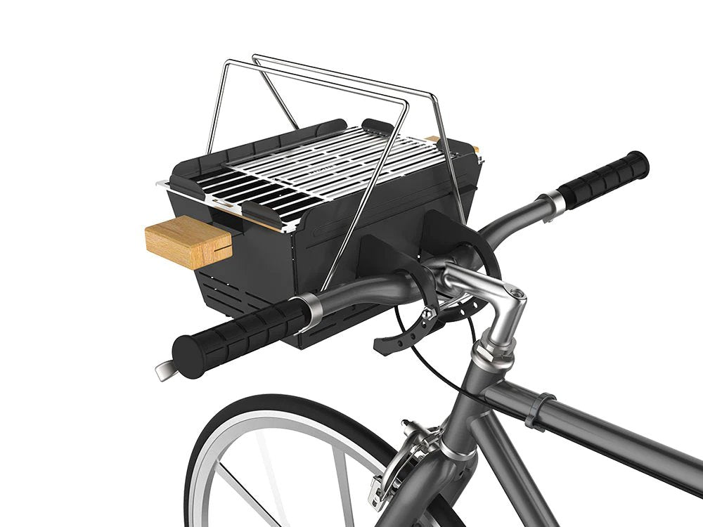 Knister Fahrradhalterung, Detailansicht 1