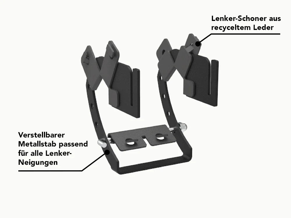 Knister Fahrradhalterung, Detailansicht 2