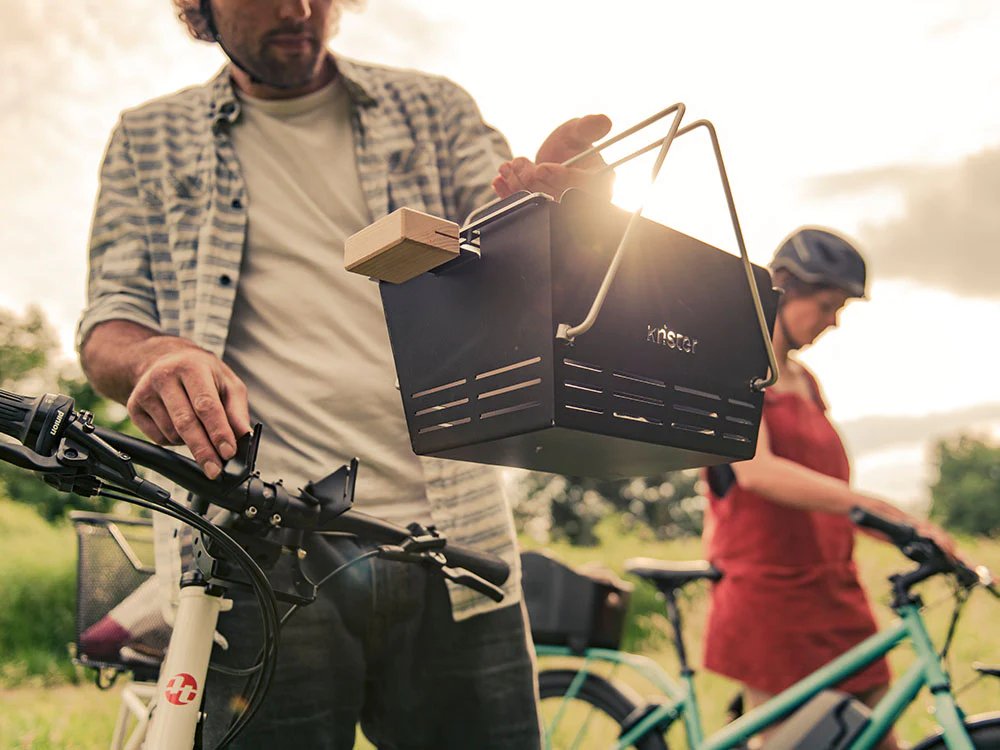 Knister Fahrradhalterung, Detailansicht 4