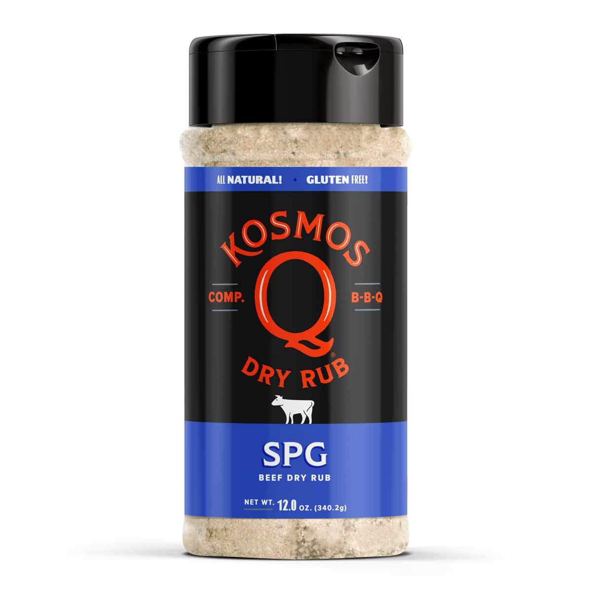 Kosmos Q SPG Beef Rub - 12 oz