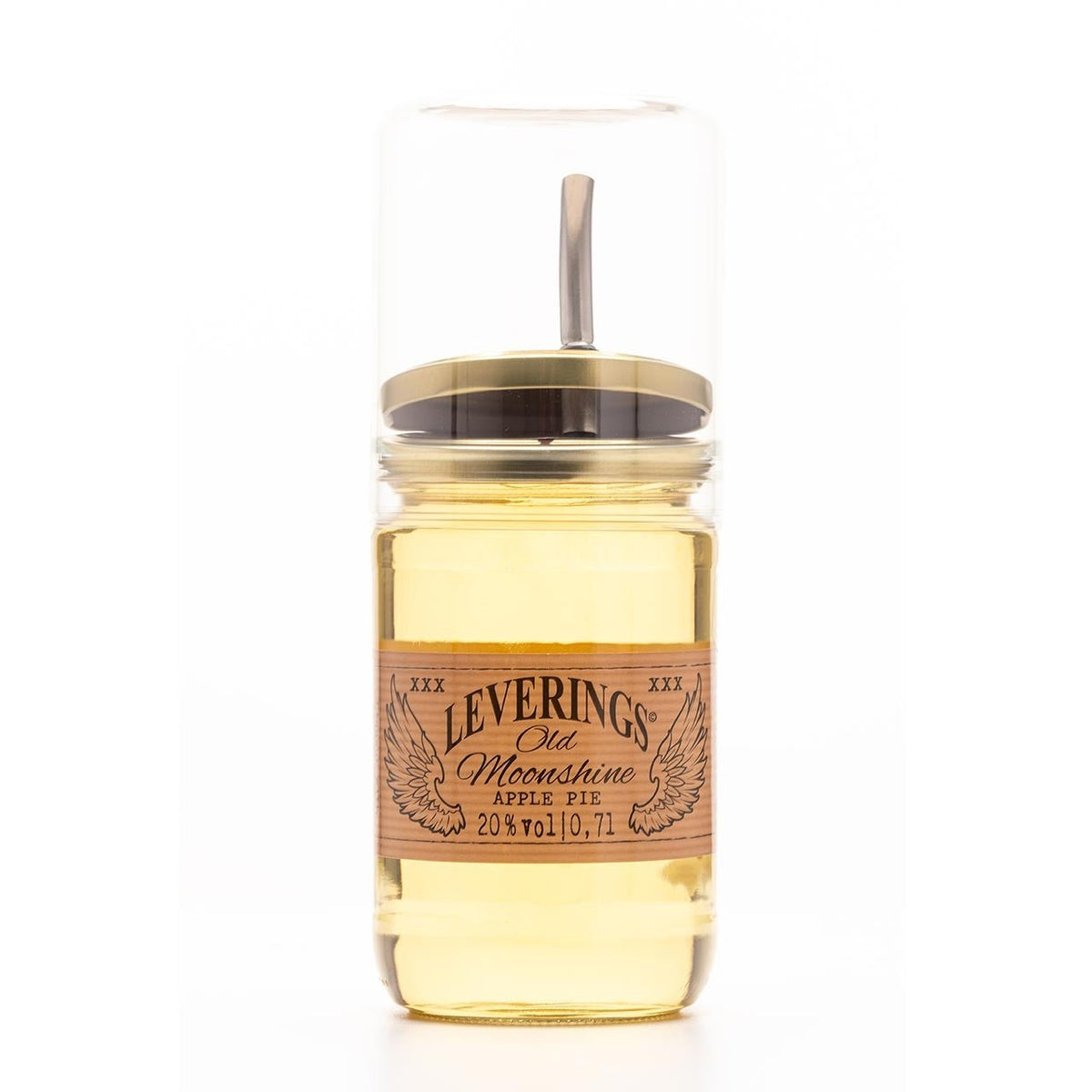 Leverings Old Moonshine - Apple Pie 20 % Vol., 0, 7 Liter