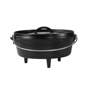 Lodge Camp Dutch Oven (flach), mit Füßen 25, 4cm