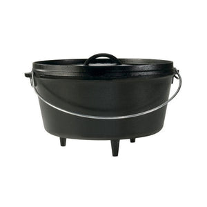 Lodge Camp Dutch Oven (tief), mit Füßen, 35, 6cm
