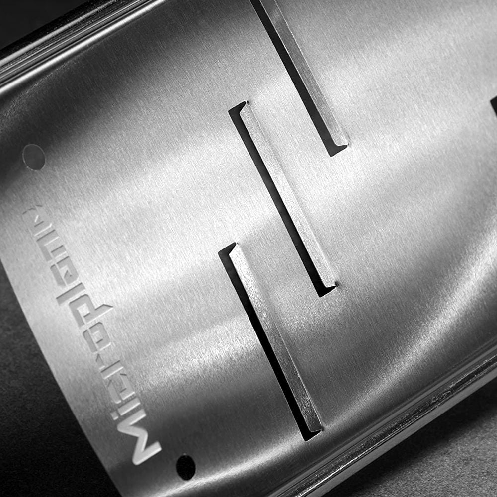 Microplane Große Raspel, Schwarz Gourmet Serie, Detailansicht 1