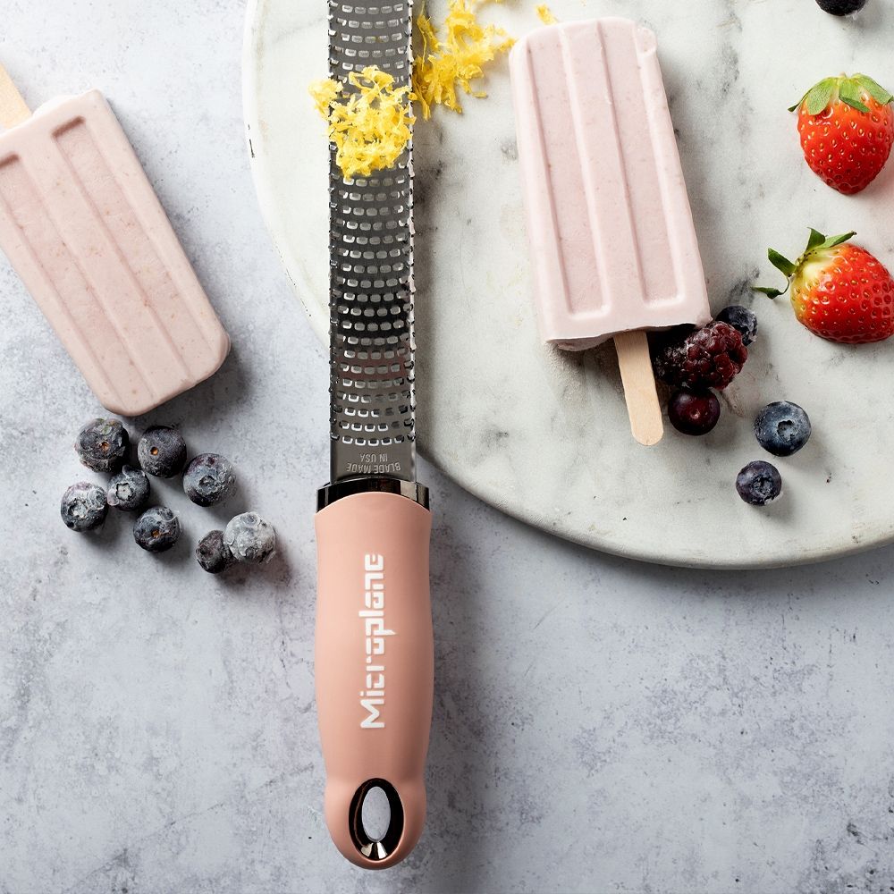 Microplane Premium Zester-Reibe, Altrosa, Detailansicht 3