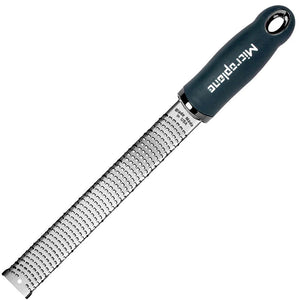 Microplane Premium Zester-Reibe, Anthrazit Grau, Grillzubehör