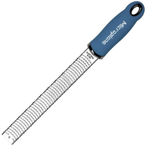 Microplane Premium Zester-Reibe, Denim Blue