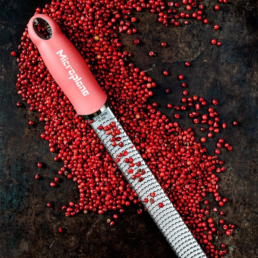 Microplane Premium Zester-Reibe, Lippenstift Pink, Detailansicht 1