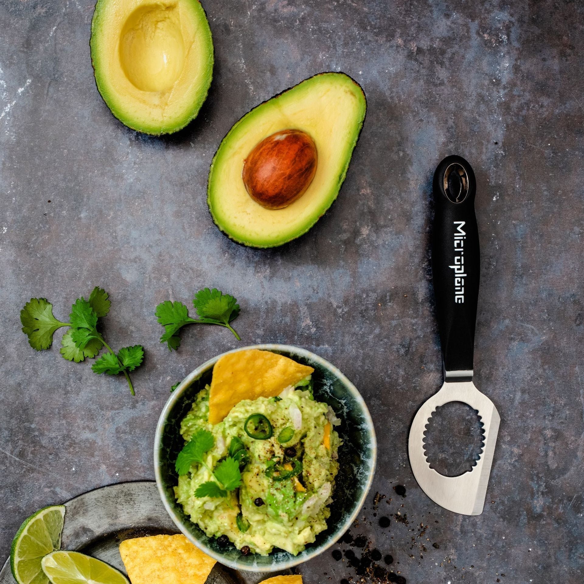Microplane Profi Avocado Schneider 3 in 1, Detailansicht 5