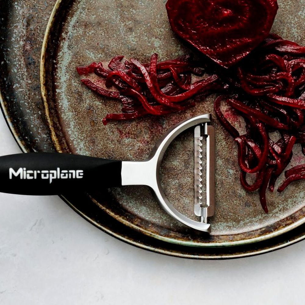 Microplane Profi Y Schäler Julienne Klinge, Detailansicht 2