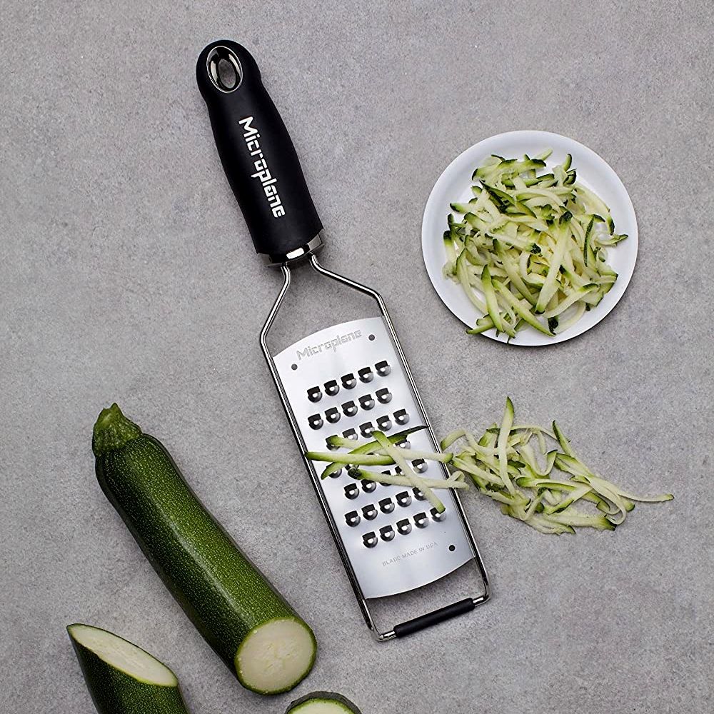 Microplane Sehr Grob, Schwarz Gourmet Serie, Detailansicht 1
