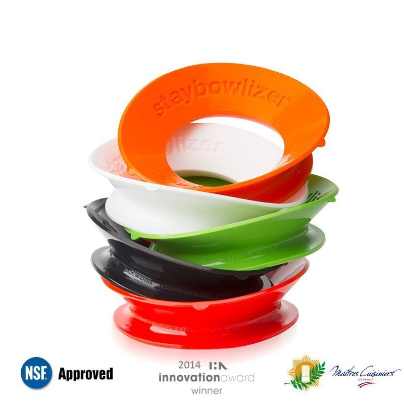 Microplane Staybowlizer Schüsselring, Orange, Detailansicht 4