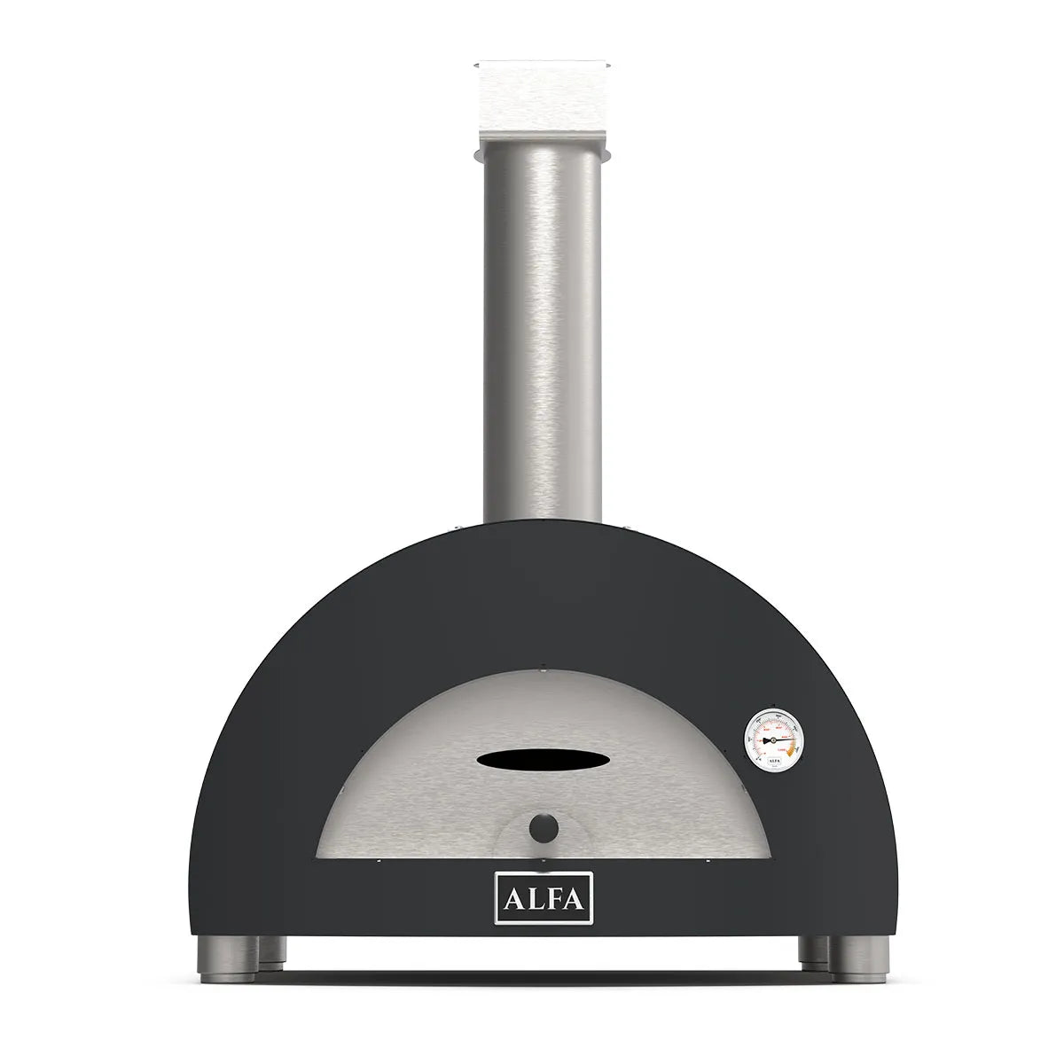 Alfa Forni Moderno 1 Pizza, Holz, Grau, Pizzaofen
