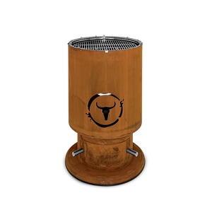Moesta Bandit 2.0 - corten inkl. Grillrost, für 1 - x Personen