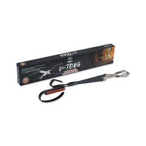 Moesta Zange V-Tong, 51cm Schwarz, Grillzubehör